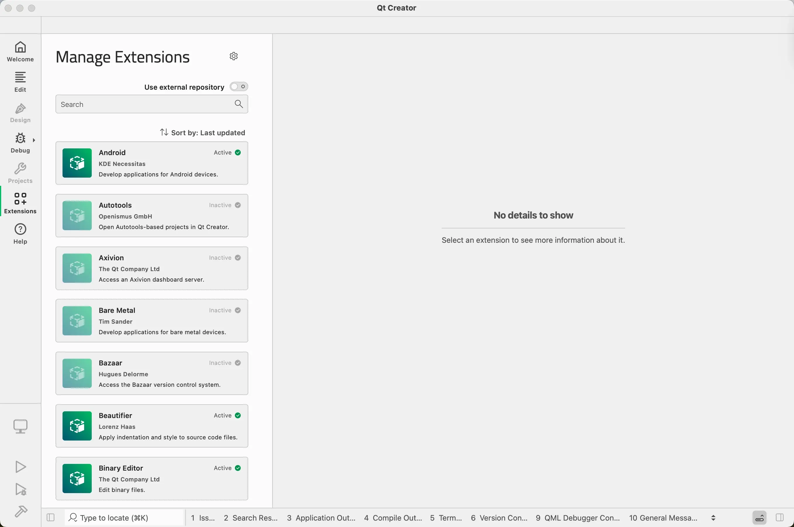 qtcreator-registry