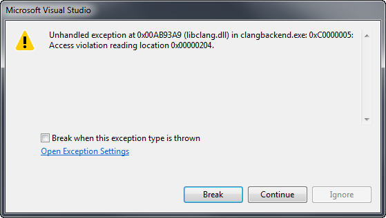 Error reason unhandled exception. Error reason unhandled exception