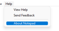 Notepad context menu hover option.png